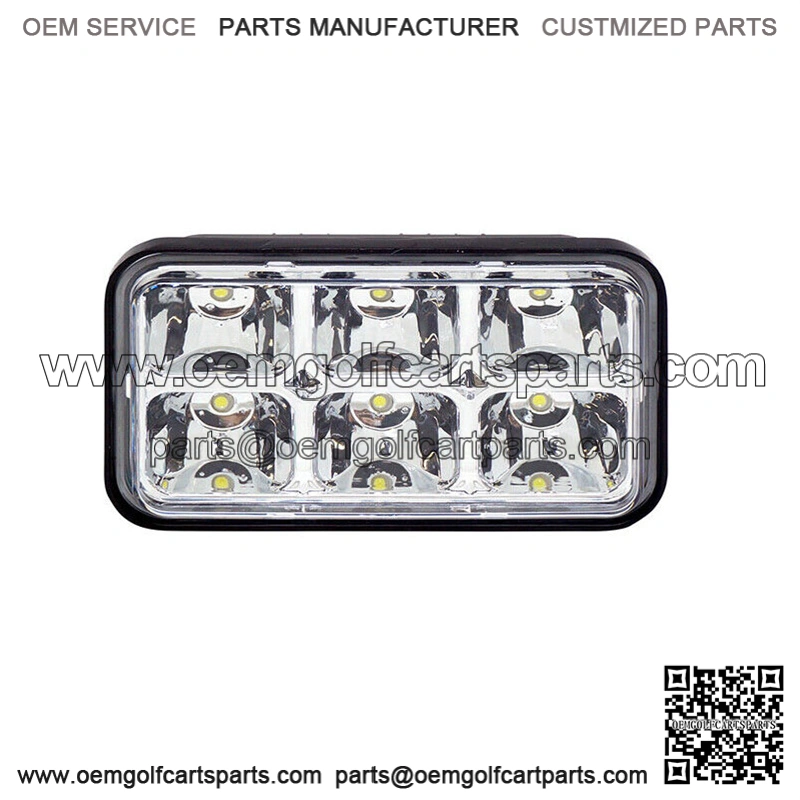 EZGO LED Headlight Assembly Workhorse, ST350 96+, Marathon 80-94 Golf Cart Light