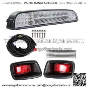 Golf Cart LED Light Bar Kit with LED Taillights 2 product For EZGO TXT (96-13)