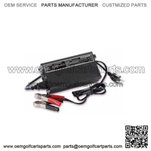 48 Volt Golf Cart Battery Charger Storage Maintainer with Clips,