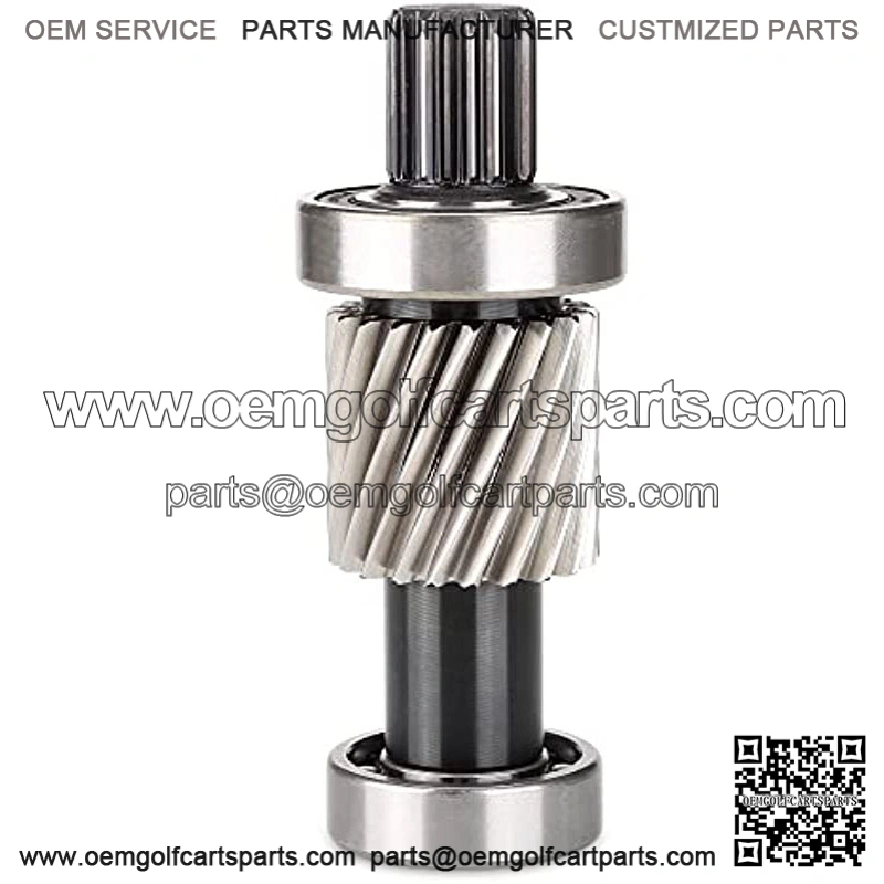 Golf Cart Input Shaft Kit with 21 Tooth Gear. for E-Z-GO TXT 1991-94, Also 1994 1/2-up (with 21 Tooth). Includes Shaft, Bearings, Replaces #26926-G01
