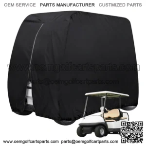 Waterproof 4 Passenger Golf Cart Cover Fits EZ Go/Club Car/Yamaha Dust Sunproof