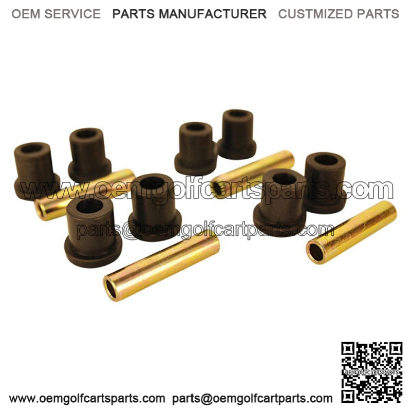 Bushings for EZGO TXT Golf Carts, Complete Set of 4 for Rear Leaf Springs