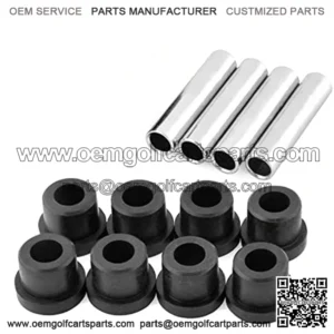 Golf Cart Rear Leaf Spring Bushing & Sleeves Kits for EZGO TXT/Medalist 1994-up & Club Car DS 1976-up Models Replaces OEM # 70291G01, 70289G02, 1012303, 1015583
