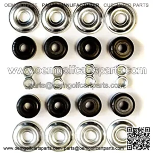 Rainbow Ann Golf Cart Shock Absorber Bushing Kit Fits Club Car 1982-Up DS and Precedent and EZGO 1989-Up TXT,Replace OEM 1011415