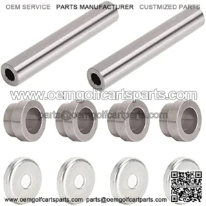 Steering Knuckle Outer Cover and Spindle Tube Spacer Kit for Yamaha G22/G29 G&E Golf Cart, Thrust Cover Bush Spacer Repair Kits OEM 2NL-23448-00-00,90381-17067-00 2NL-23517-00-00