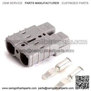 Side Charger Plug Receptacle for EZGO Marathon 1983-1994 Electric Golf Cart, Replace EZGO SB50 DC Charger 36 Volt