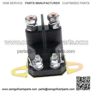 EZGO Gas Golf Cart Solenoid 1994-Up 14 Volt 27153-G01 4 Cycle Replaces 612813