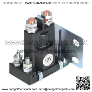 FOR EZGO 12V 4 Terminal Solenoid  Gas Marathon 2/4 Cycle 1979-1994 16542-G1