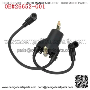 New Dual Ignition Coil For TXT 91-02 EZGO 4-Cycle Gas Golf Cart 26652-G01