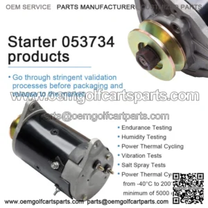 Starter Generator For Club Car EZ-GO GOLF Cart 30083-69A 1012316 103678502