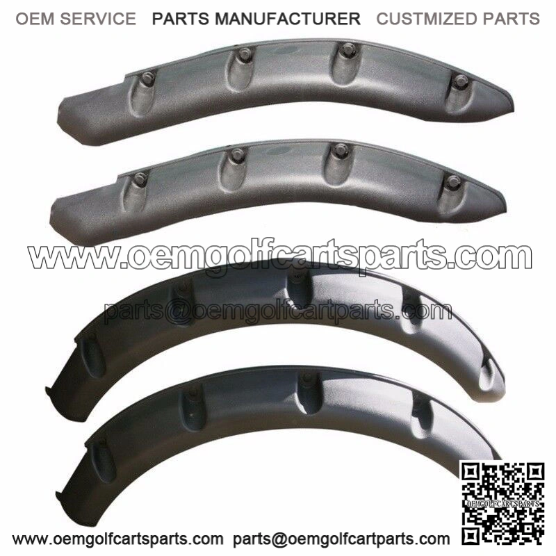 Ezgo TxT Golf Cart Fender Flares Front and Rear 2014 and Up
