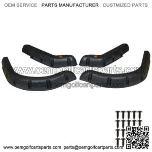 new 4ps Golf Cart Standard Fender Flares Front and Rear For EZGO TXT Model