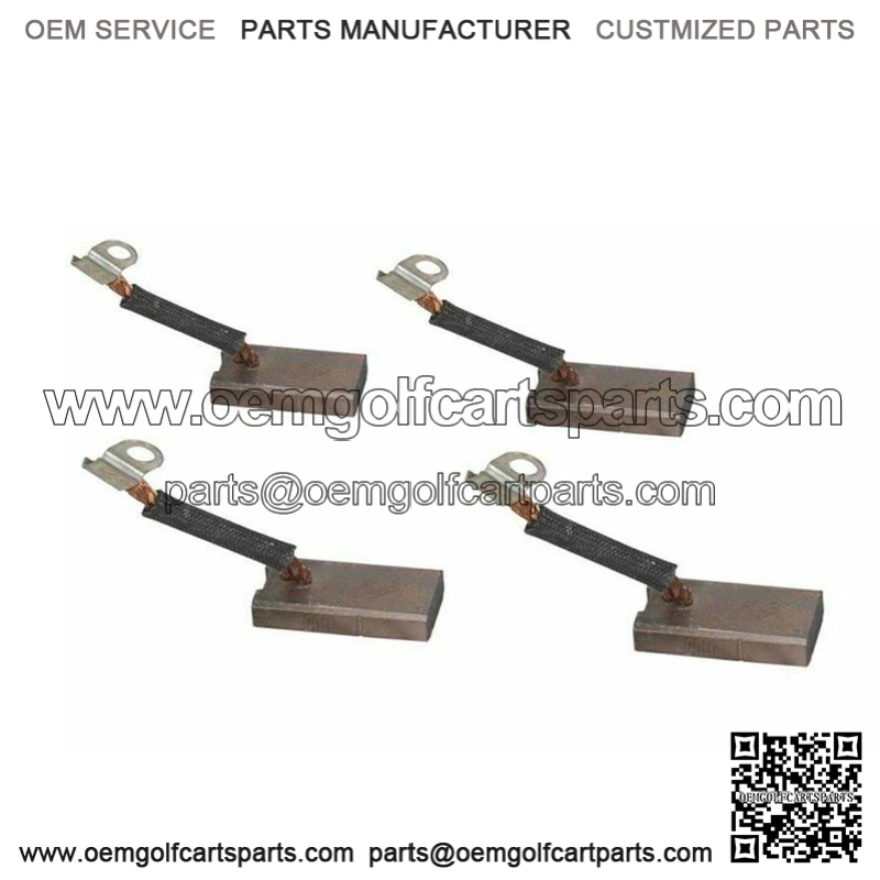 4pc Brush Set for Club Car EZ GO Yamaha Golf Cart Gas Starter Generator Brushes