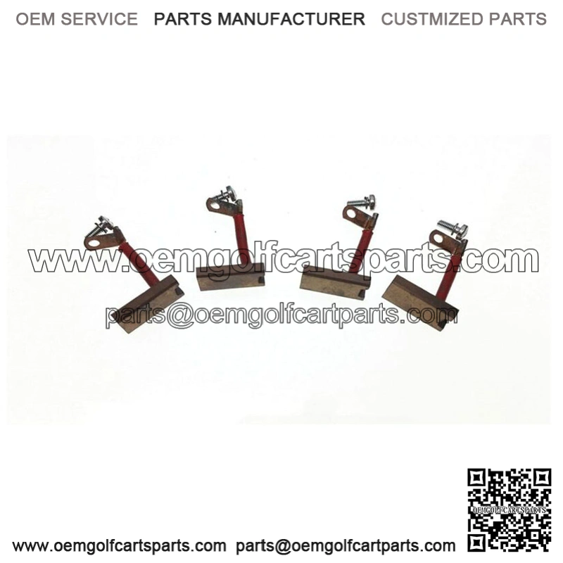 Club Car Golf Cart For Starter Generator Brushes and Screw Set of 4 OE#101869302