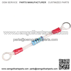 Golf Cart Solenoid Resistor for Golf Cart E-Z-GO Columbia Club Car (1990 Up) Solenoid Resistor Assembly Replaces 21764G1 70592-87 1014947