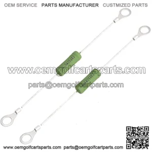 Golf Cart Solenoid Resistor Assembly for 1989-up EZGO Electric Vehicles,Replace OEM# 21764G1 (2 Packs)