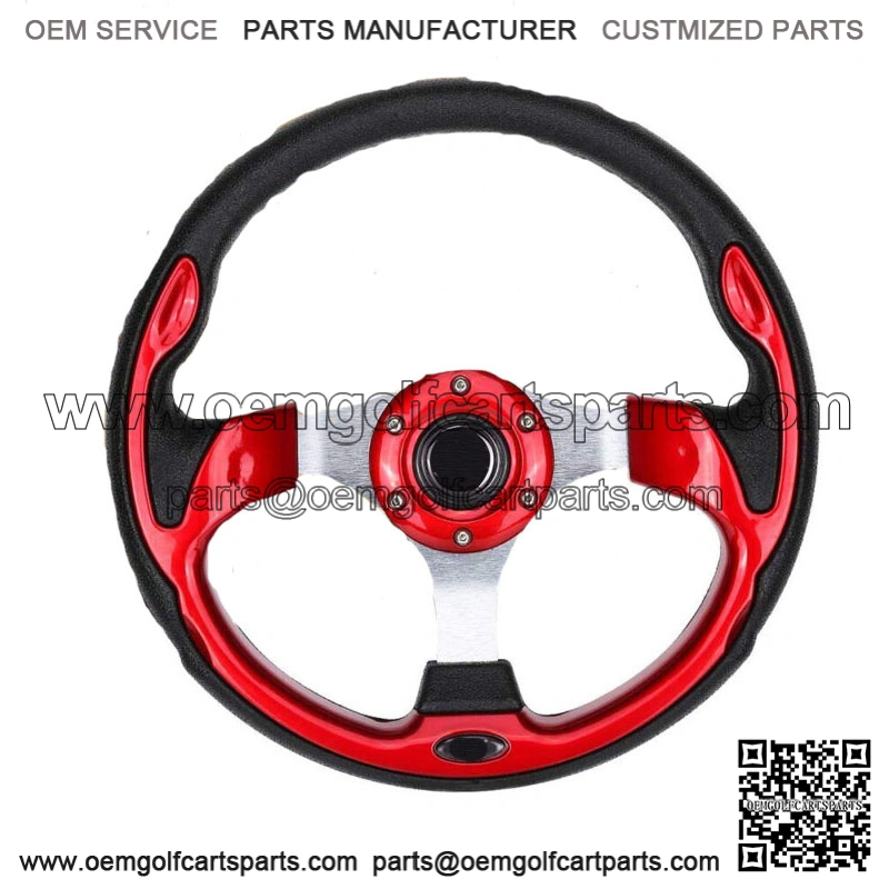 RED Golf Cart Steering Wheel for EZGO Yamaha Club Car Part Accessories