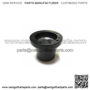 EZGo Golf Cart 5 & 6 Hole Steering Wheel Billet Aluminum Black Adapter 1970+