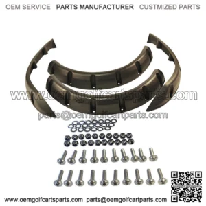 YAMAHA Drive / G29 GOLF CART Fender Flares (SET OF 4) Stainless Steel Hardware