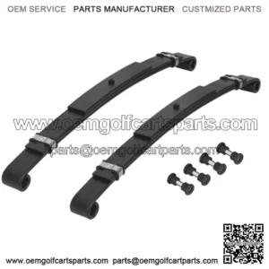 Heavy Duty Rear Leaf Springs FOR  EZGO TXT 1996-2013 Golf Cart (Set of 2)
