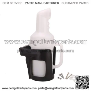 Golf Cart Sand Bottle W/ Handle Includes Holder Fit EZGO Club Car Yamaha