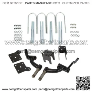 6 inch Drop Spindle Lift Kit for EZGO TXT Gas 01.5-08.5 Electric 01.5+ Golf Cart