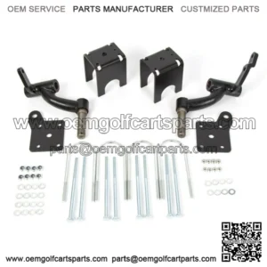 6" Drop Spindle Lift Kit For EZGO TXT Gas 01.5-08.5 and Electric 01.5+