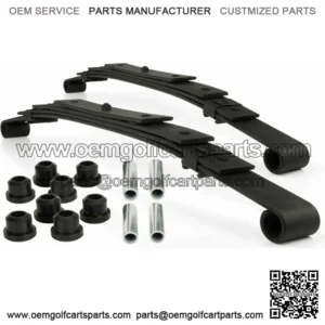 Leaf Spring Kit, Rear HD 4 Leaf, Fits E-Z-Go TXT Gas 96-08,Electric 94+Red Hawk