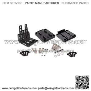 Universal Golf Ball Washer and Club Head Cleaner for EZGO, Club Car, Yamaha Golf Cart - Black