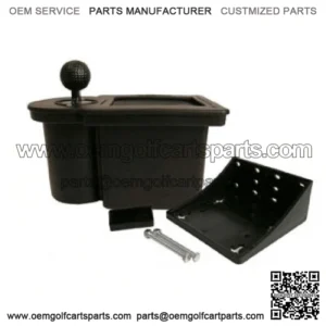 Club Clean Universal Golf Cart Ball Washer- Black