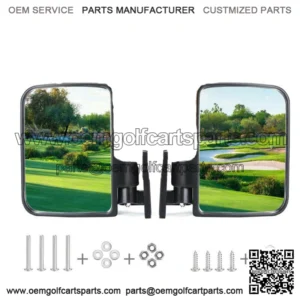 Golf Cart Side Mirrors for Club Car EZGO Yamaha Cart Parts Accessories