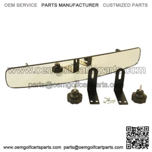 Golf Cart Panoramic Rear View Mirror 16.5" Extra Wide For Ezgo Club Car Yamaha