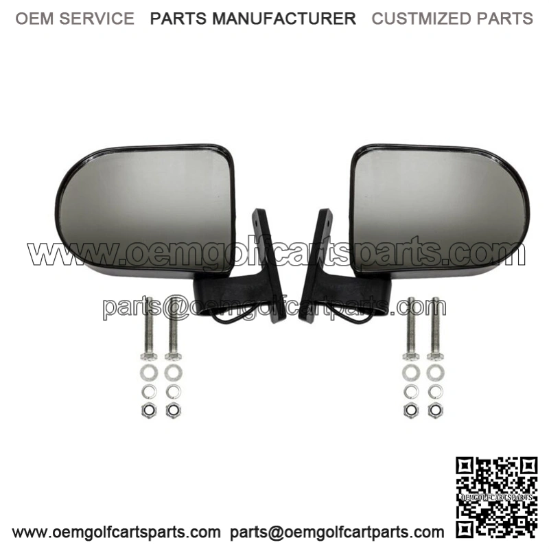 Golf Cart Mirrors With LED Turn Signals for Club Car EZGO Yamaha Universal