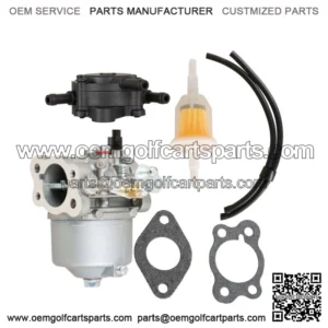 Carburetor with Fuel Pump & Filter For EZGO TXT Golf Carts 295cc EZ GO 1991+
