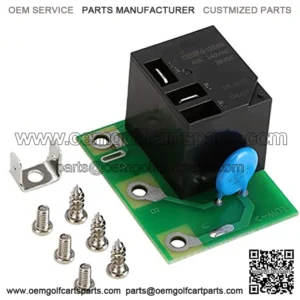 Golf Cart Relay Board Assembly for E-Z-GO Electric Vehicles, Replaces Powerwise Charger II OEM# 603197 E5957