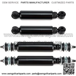 Club Car 2 Front and 2 Rear Shocks Absorbers for Golf Cart Club Car DS G&E 1988-up??Precedent G&E 2004-up??for 88-08 Electric 97-08 Gas Model??Replace 1014235,1014236,1010991,1015813,1013164??4pcs??