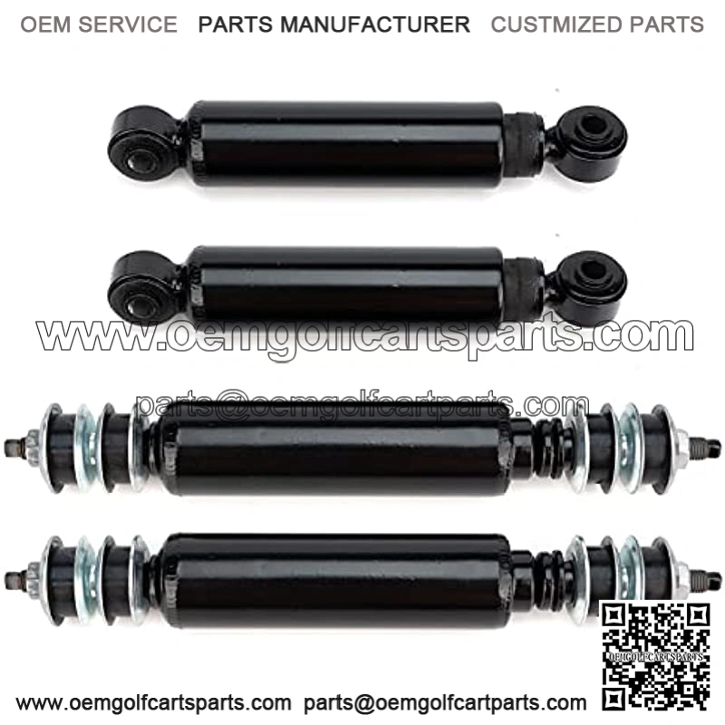 Club Car 2 Front and 2 Rear Shocks Absorbers for Golf Cart Club Car DS G&E 1988-up??Precedent G&E 2004-up??for 88-08 Electric 97-08 Gas Model??Replace 1014235,1014236,1010991,1015813,1013164??4pcs??