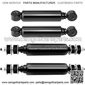 Club Car Shocks Front and Rear Shocks for Golf Cart Club Car DS G&E 1988-up,Precedent G&E 2004-up,Replace OEM:1014235,1014236,1010991,1015813,1013164(2 Front+2 Rear Shocks)