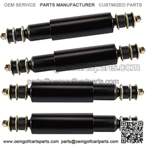 EZGO TXT Shock Absorbers Front and Rear 2 Pairs For 1994-Up Gas & Electric Golf Cart, Replaces OEM Part number # 76418-01, Nivel Part # 5006