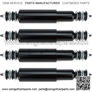 EZGO 2 Front and 2 Rear Shocks Absorbers for Golf Cart 1994-up EZGO TXT Marathon??Medalist Replace 70928-G01, 76418-01??4pcs??