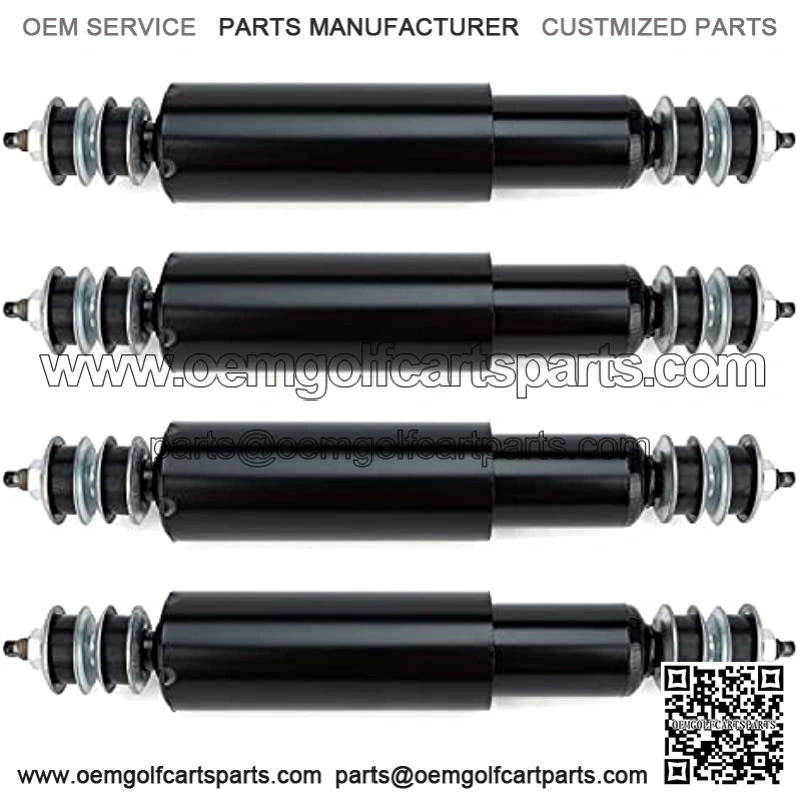 EZGO 2 Front and 2 Rear Shocks Absorbers for Golf Cart 1994-up EZGO TXT Marathon??Medalist Replace 70928-G01, 76418-01??4pcs??