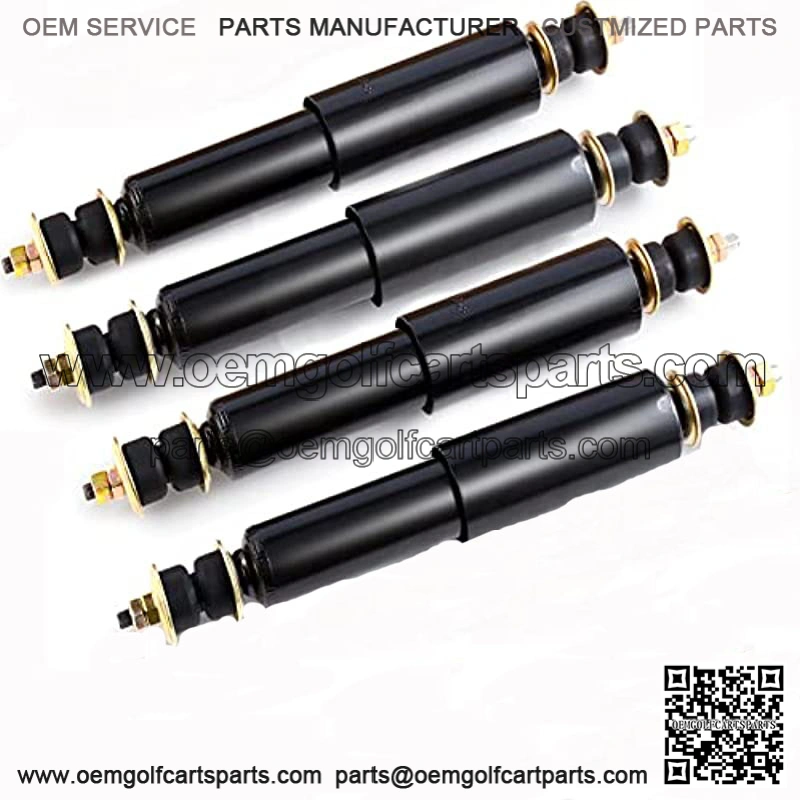 EZGO TXT Golf Cart Front and Rear Shock Absorbers Kit for 1994-Up Gas & Electric Models, Replaces OEM #76418-01, Nivel Part #5006