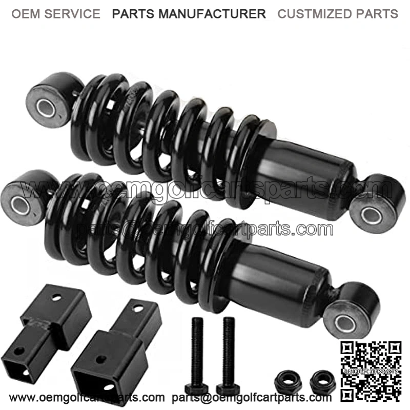 Yamaha G29 Heavy Duty Rear Shock Absorbers Assembly Kit for Golf Cart Gas & Electric Models, Replaces #JR6-F2210-00