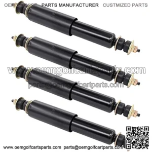 Pack of 4 Front and Rear Shock Absorber Set 76418-01 for EZGO TXT Golf Cart Gas Electric 1994+