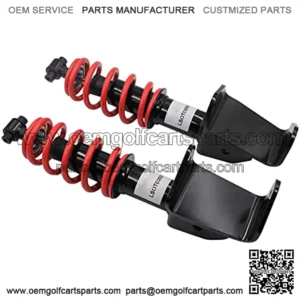 Pair(2) Golf Cart Front Shocks Absorber Assembly Set for 2007-2016 Yam-aha Drive G29 Gas & Electric Carts Passenger Side and Driver Side JW2-F3390-00-00 JW2-F3350-00