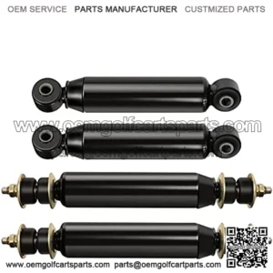 Club Car DS Shocks Front and Rear Shock Absorbers for Club Car DS G&E 1988-up,Precedent G&E 2004-up,for 88-08 Electric and 97-08 Gas Model, OEM # 1014235, 1014236 ??4pcs??