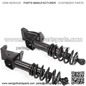 Front Shocks Absorbers Kit for Yamaha G29 Drive Golf Cart, Passenger and Driver Side, Replace OEM JW2-F3390-00-00 JW2-F3350-00
