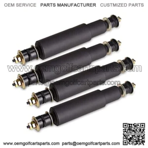 Front Rear Shock Absorbers Kit for EZGO TXT & Medalist 1994-up Golf Cart, Replace OEM 70928-G01 76418-G01