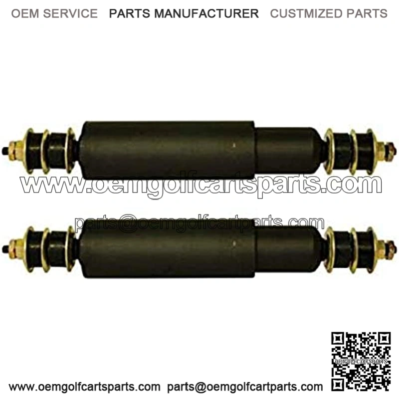 EZGO TXT Golf Cart 2X Rear Shock Absorbers For 1994-Up Gas & Electric Models, Replaces OEM Part number # 76418-01, Nivel Part # 5006