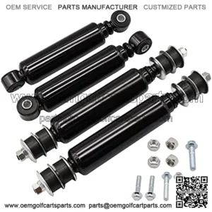 Club Car Shock Absorbers for Club Car DS and Precedent and Tempo Golf Carts OEM#1014235 102588601 1027064-01 102588501(Front and Rear Shock Absorbers 4PCS)